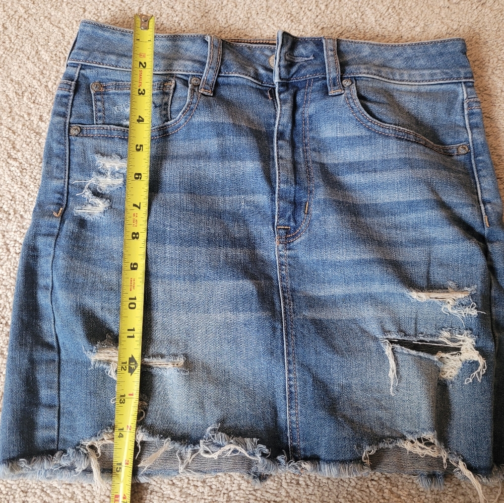 America Eagle denim jeans skirt